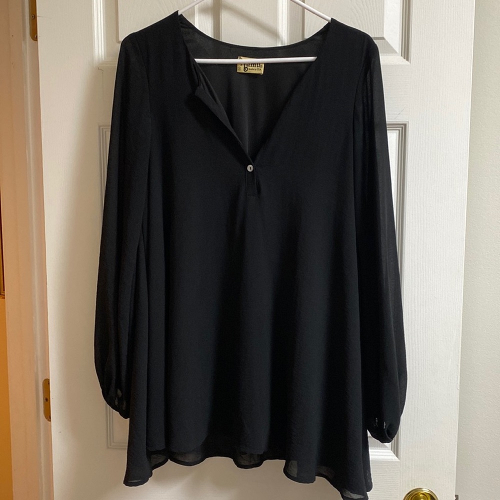 Show me your Mumu black tunic
